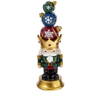 Фигурка декоративная с подсветкой "Щелкунчик", L10,5 W10,5 H31,5 см, (2хAA н/п)
