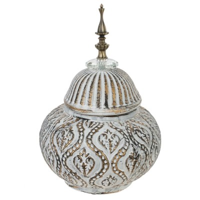 Ваза с крышкой, 2900 мл, L27 W18,5 H27 см