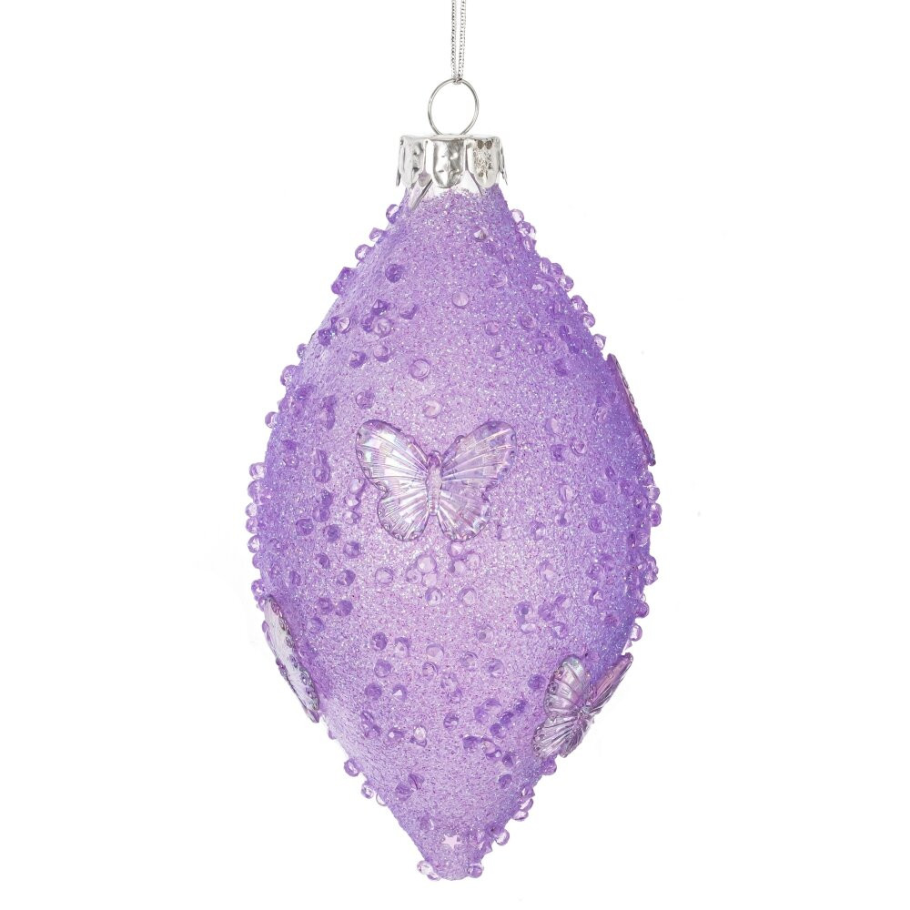 Украшение новогоднее "Капля", L7 W7 H13 см