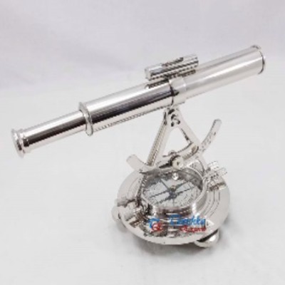 Телескоп декоративный с компасом на треноге