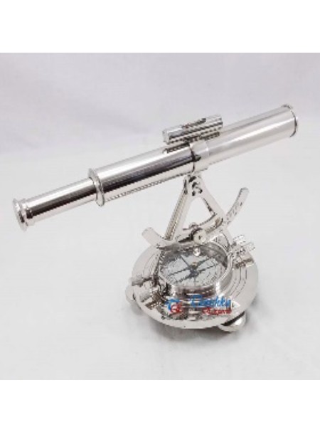 Телескоп декоративный с компасом на треноге