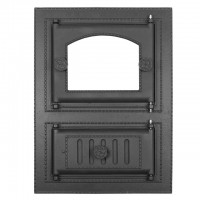 Печной портал под стекло "Очаг"