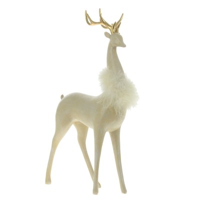 Фигурка декоративная "Олень", L21 W7 H40 см