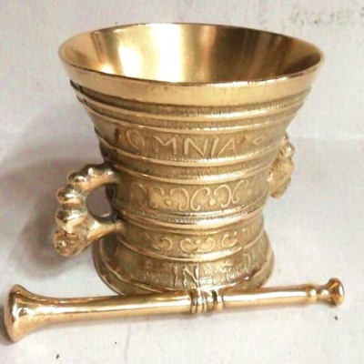 Ступка латунная "Herbs " 