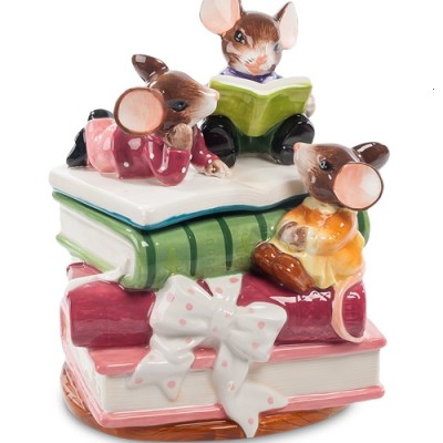 Декоративная шкатулка "Ученые Мышата"         