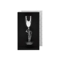 Рюмка "Честь имею" посеребренная полированная с чернением