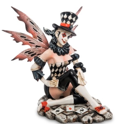 Статуэтка "Шахматная клоунесса"         