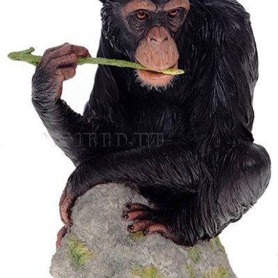 Декоративная фигурка "Обезьяна с травинкой" Декоративная фигурка "Обезьяна с травинкой"