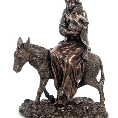 Интерьерная статуэтка "Дева Мария с младенцем" 