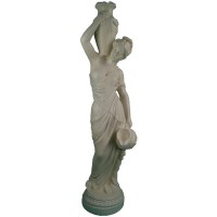 Декоративная скульптура "Девушка с вазой"