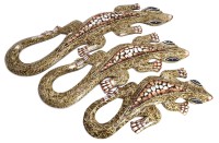 Настенное панно "Оригинальные гекконы", набор