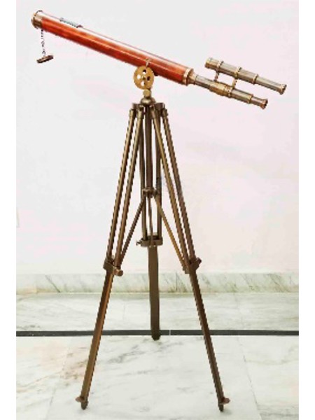 Телескоп декоративный на треноге