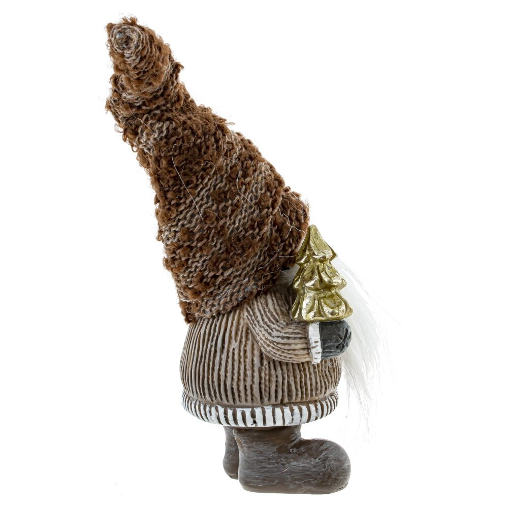 Фигурка декоративная "Гном", L8,5 W5 H20/10 см, 2в.