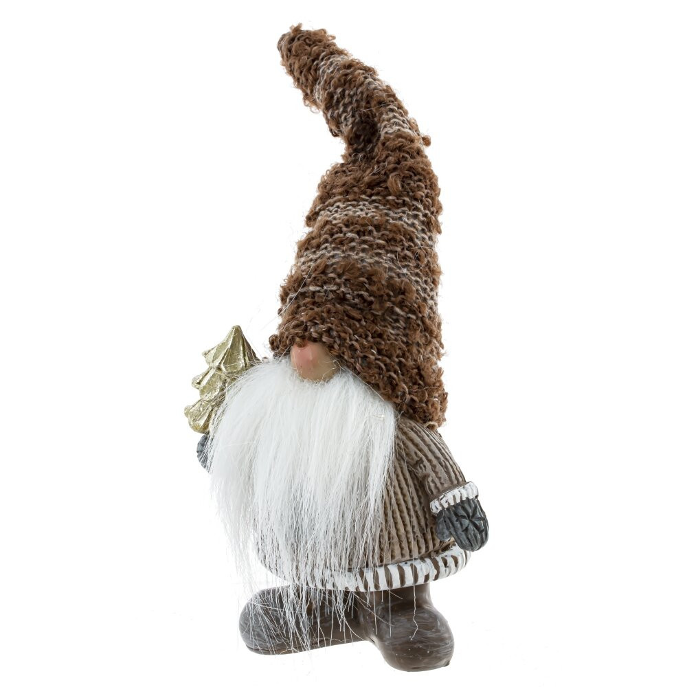 Фигурка декоративная "Гном", L8,5 W5 H20/10 см, 2в.