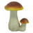Декоративная садовая фигурка "Грибок боровичок двойной"   