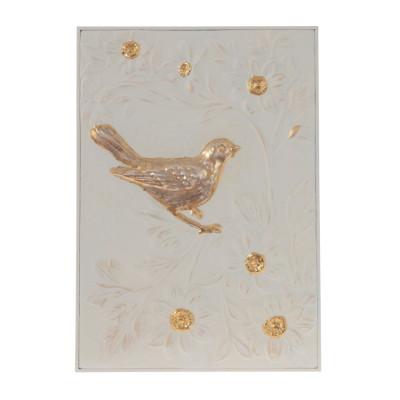 Панно "Золотая птица" L35 W2 H50 см