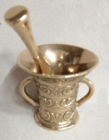 Ступка латунная "Ворожея"  