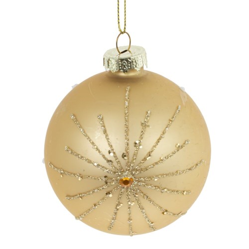 Украшение новогоднее "Шар", набор из 12-ти шт, D 8 см, L35 W25 H8,5 см