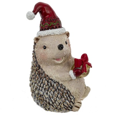 Фигурка декоративная "Ежик", L7 W6 H12 см, 2в.