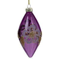 Набор из 12шт Украшение новогоднее "Шар", D 8 см, L34 W25 H9 см