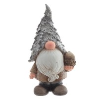 Фигурка декоративная "Гном", L13 W10 H25 см, 2в.