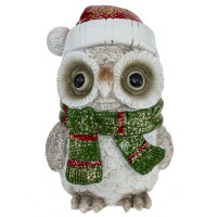 Фигурка декоративная "Сова", L7 W7,5 H8,5 см, 2в.