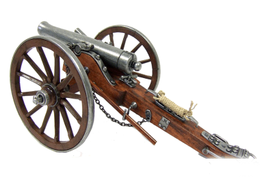 Декоративная пушка "Гражданская война США 1861 г."