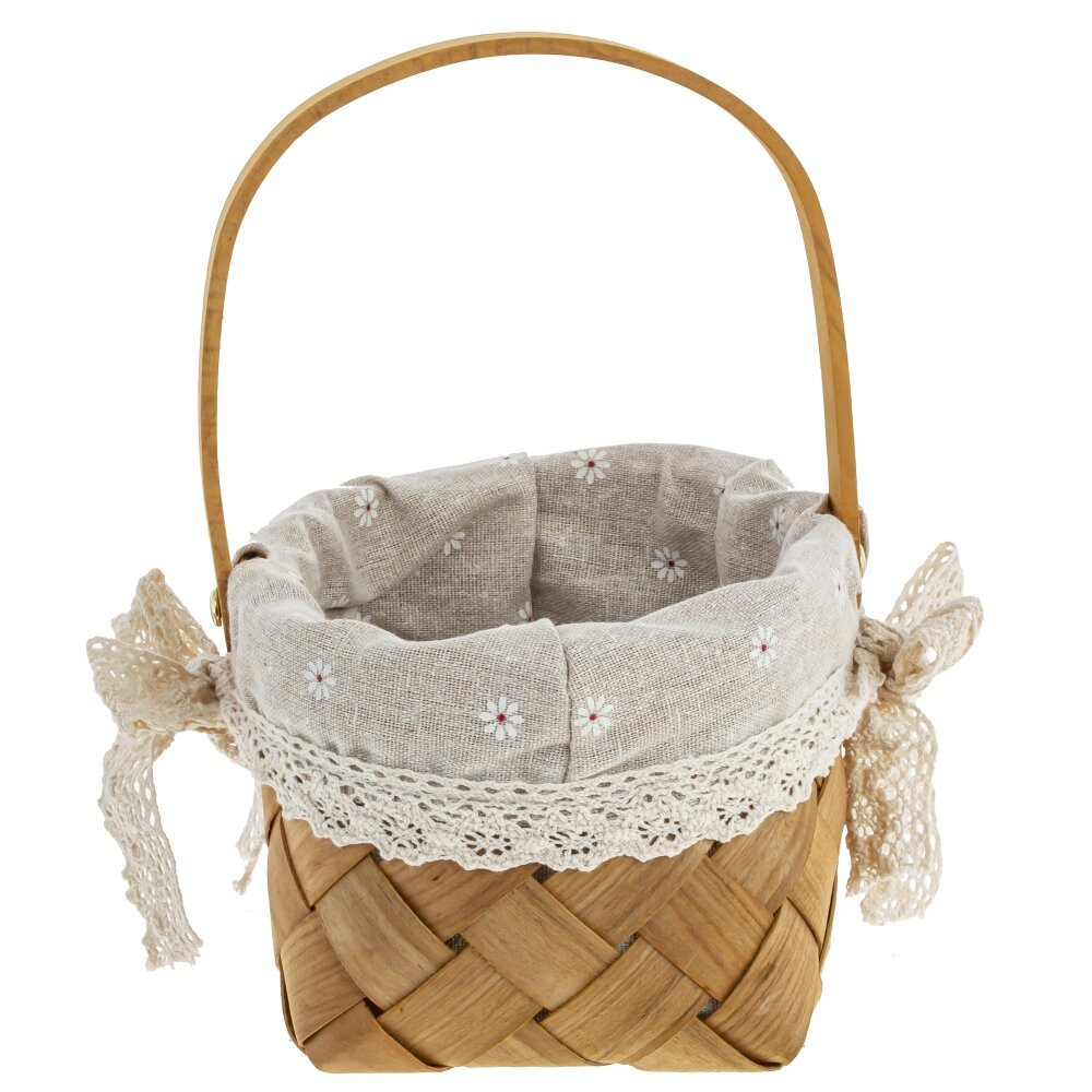 Корзина, L20 W17 H24/12 см