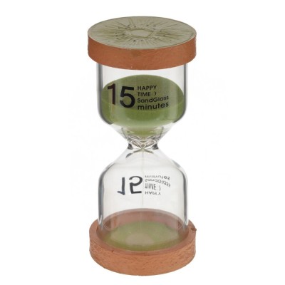 Часы песочные (15 мин.), L4,5 W4,5 H10 см