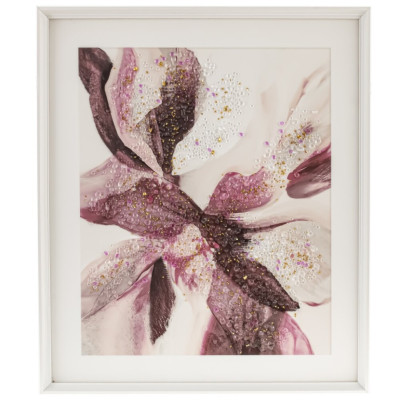 Панно с кристальным декором "Орхидея"