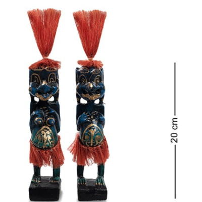 Набор статуэток аборигенов "Феерия " синий