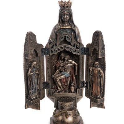 Интерьерная статуэтка-полиптих "Богородица"  