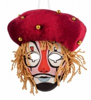 Маска декоративная "Бригелла"