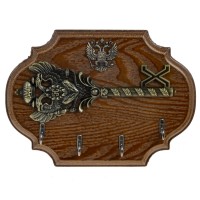 Ключница "Ключ", L25 W3 H18 см, 2в.