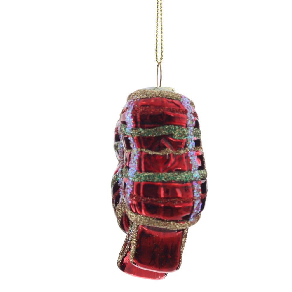 Украшение новогоднее "Бантик", L8,5 W3 H7,5 см Украшение новогоднее "Бантик", L8,5 W3 H7,5 см