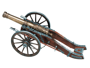 Декоративная пушка "Франция XIV в."