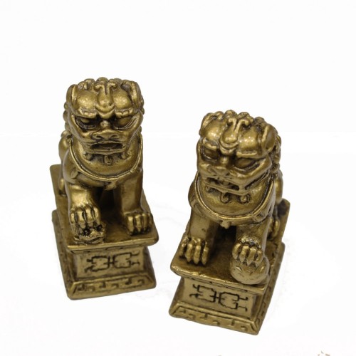 Статуэтка декоративная "Пара Собаки Фу"