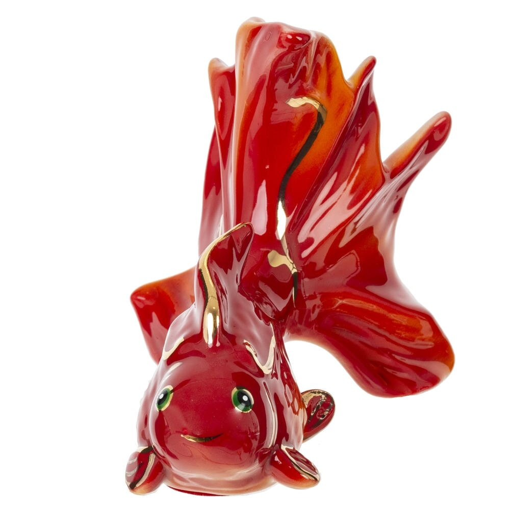 Фигурка декоративная "Рыба", L8,5 W6 H7 см