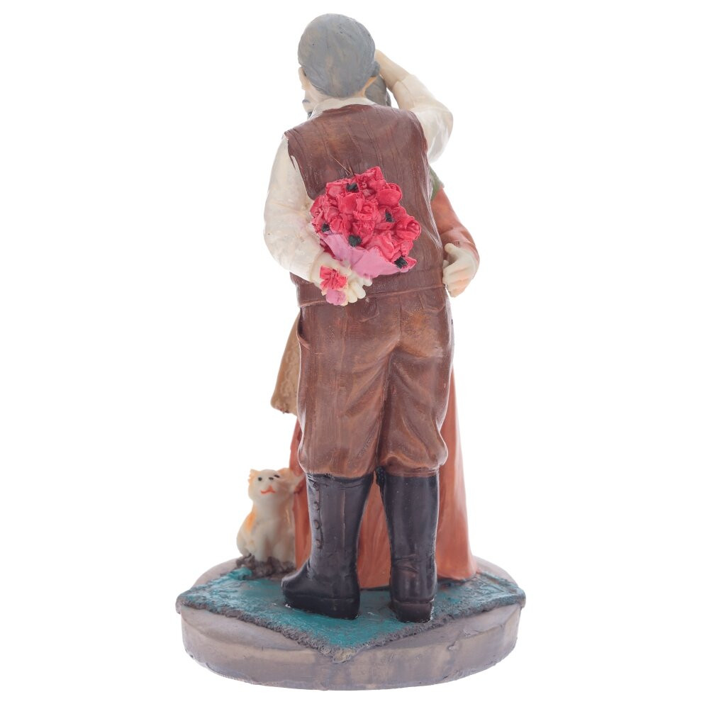 Фигурка декоративная "Бабушка с дедушкой", L15 W11,5 H21,5 см