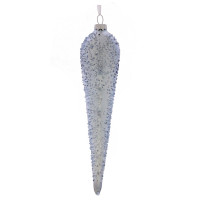 Украшение новогоднее "Сосулька", L5 W5 H20 см