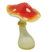Декоративная садовая фигурка "Мухомор с яркой шляпкой"     
