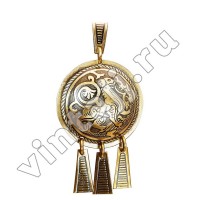 Шумящая подвеска "Лев, побеждающий дракона"