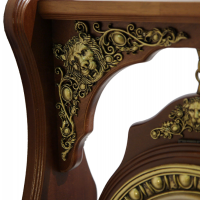 Настенные уличные часы "Lion"