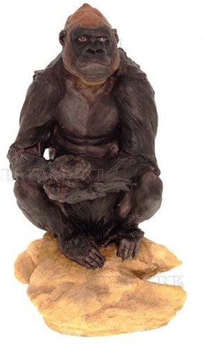 Декоративная фигурка "Орангутан на камне" Декоративная фигурка "Орангутан на камне"