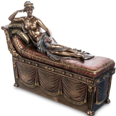 Декоративная шкатулка "Полина Бонапарт на софе"  