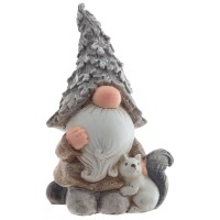 Фигурка декоративная "Гном", L11 W8 H18 см, 2в.