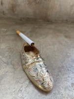 Пепельница "Башмак" CHUNIYA JALI цветная эмаль 8802068 h-10 см