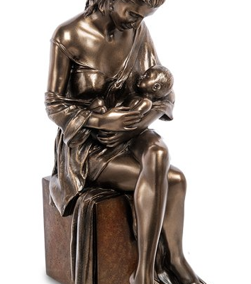 Интерьерная статуэтка "Мать с младенцем"