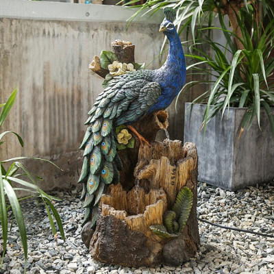 Фонтан декоративный с подсветкой ''Пава''