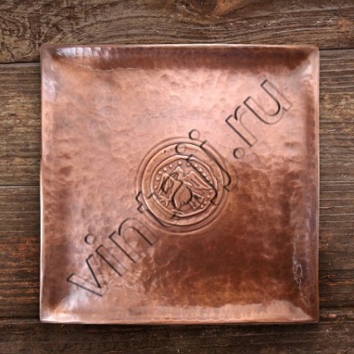 Тарелка декоративная "Птица"